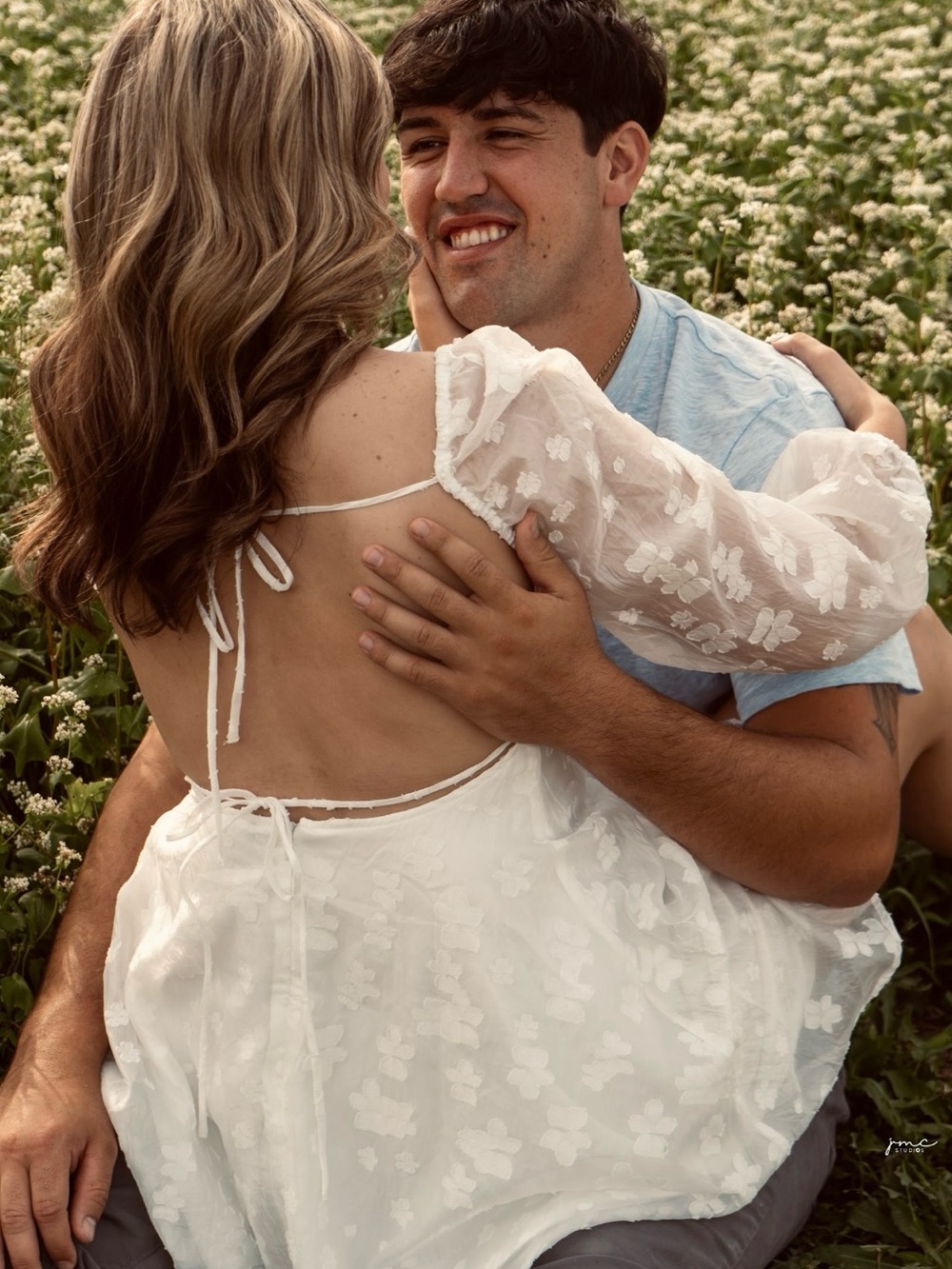 Lulu's White Lace Babydoll Dress - Picture 5 of 6
